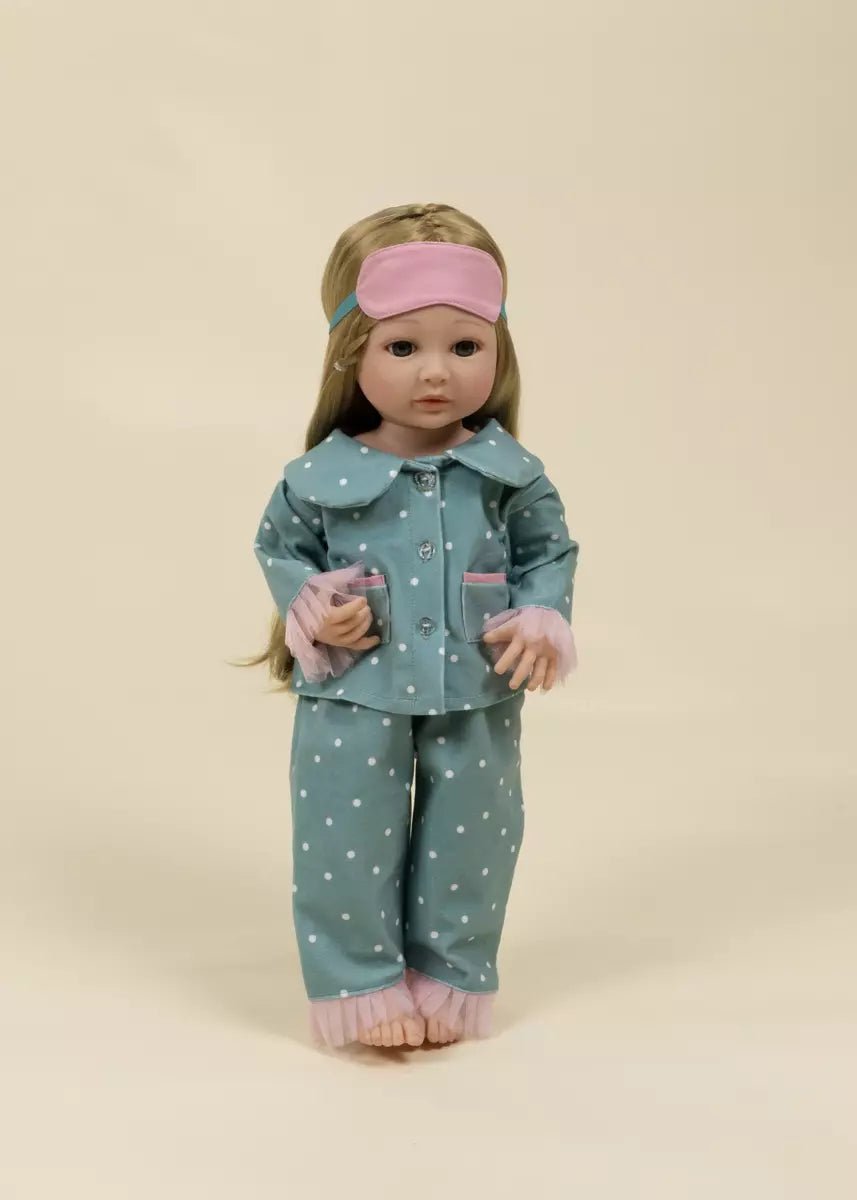 Coco Village Coco Friends 22" Kids Play Doll Clothing Set – Pajama Party - Image 2