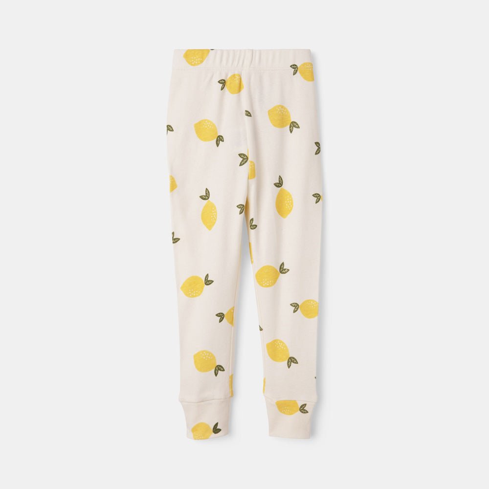 rise little earthling Short Sleeve Sleep Set - Antique White Floral / 18-24M - Image 12