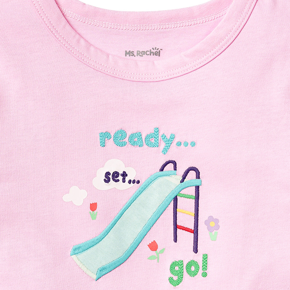 Ms.Rachel Long Sleeve Tees - Light Blue / 6-12m - Image 6