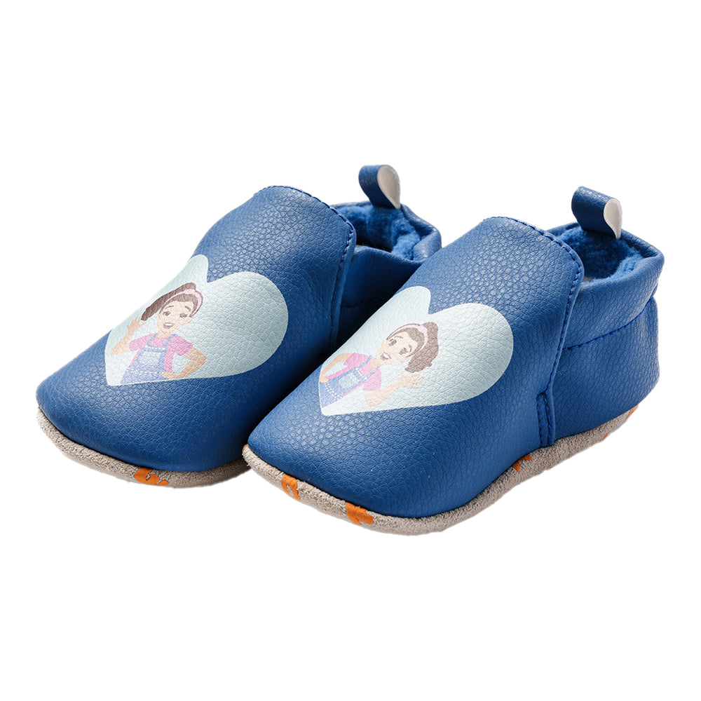 Ms.Rachel Baby Slippers MRF24FW00 - Blue / 0-3m - Image 2