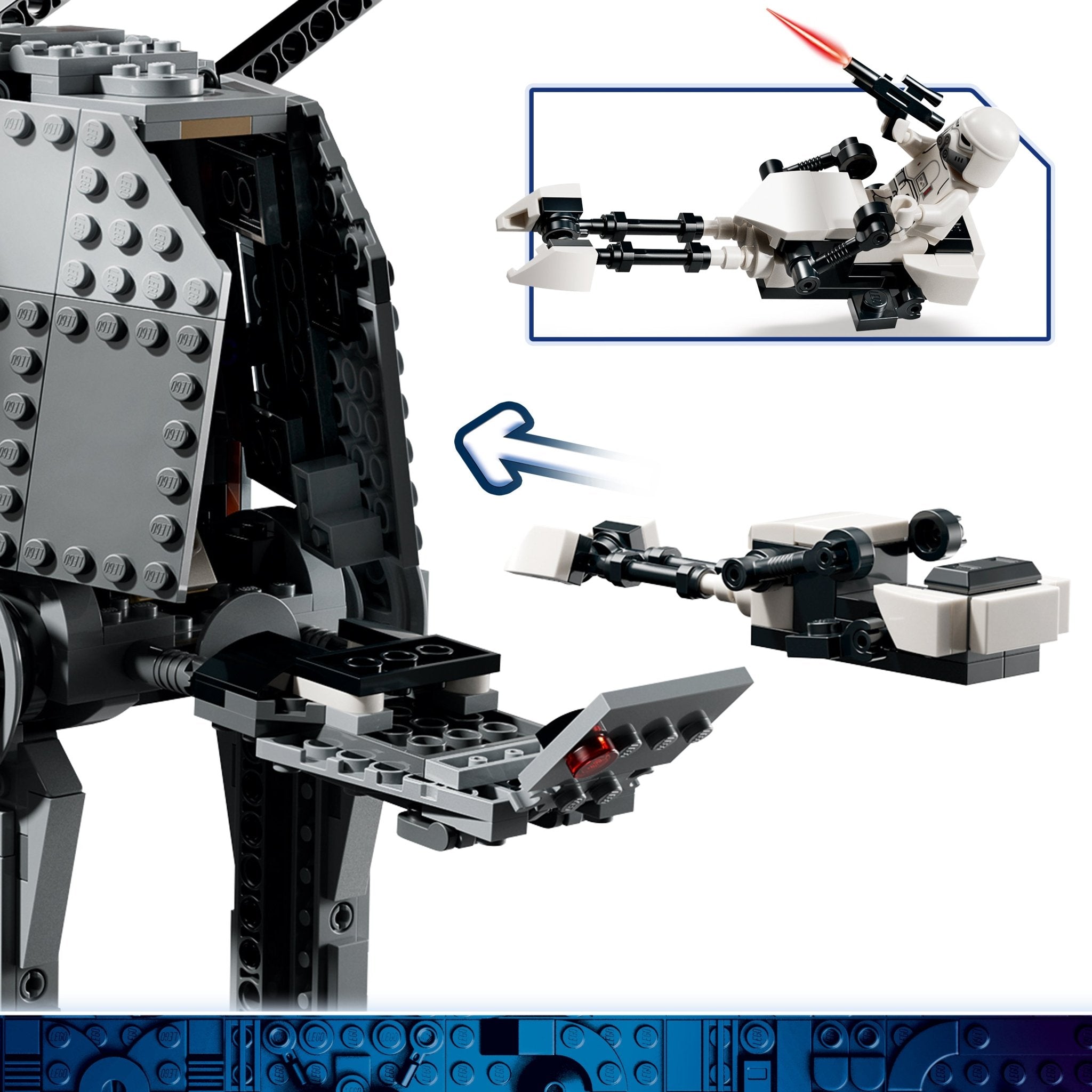 LEGO® Star Wars Imperial Remnant AT-AT with INT-4 75454