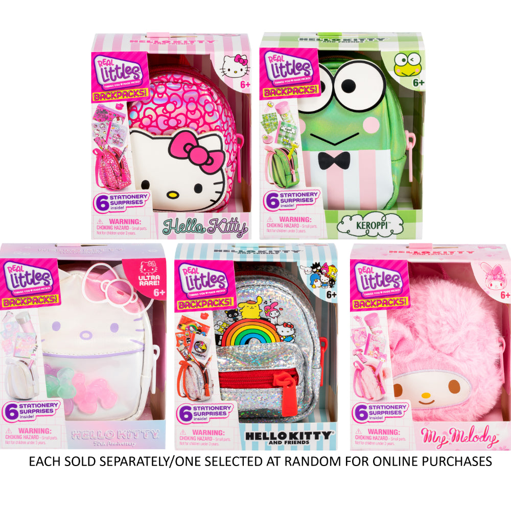 Real Littles Sanrio Backpack S2 Asst