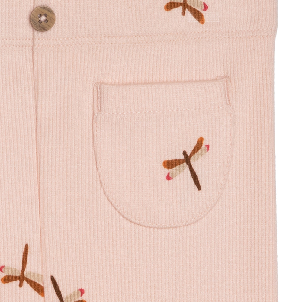 rise little earthling Pocket Leggings Andorra Birds 0-3m - Antique White Birds / 9-12m - Image 8