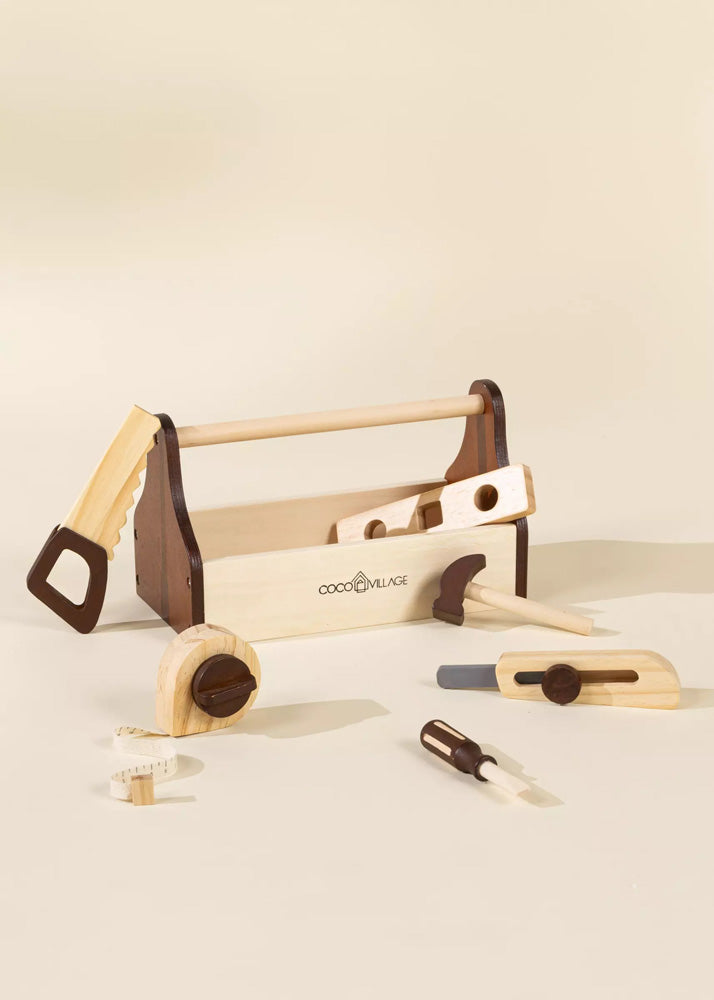 Coco Village Wooden Tool Playset - Image 12