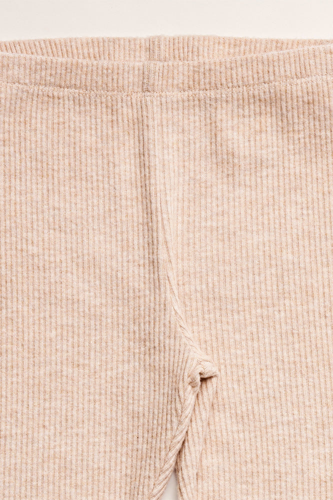 Rise Little Earthling Hacci Legging Oatmeal - Oatmeal / 18-24m - Image 2