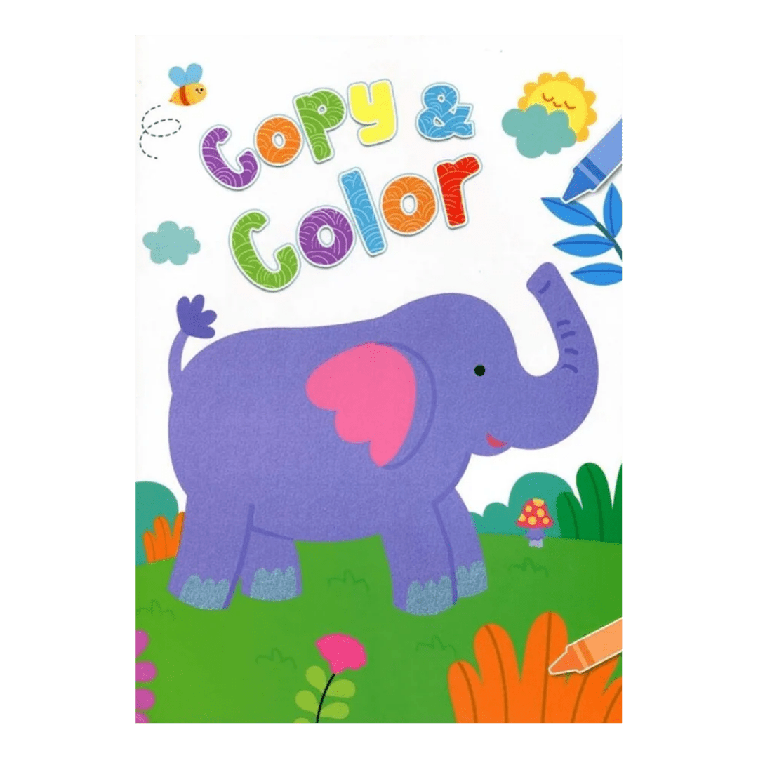 Copy And Color Book