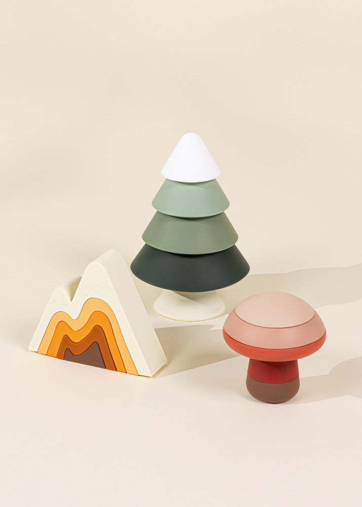 Coco Village Silicone Stackable Forest Set (16 pcs) - Image 11