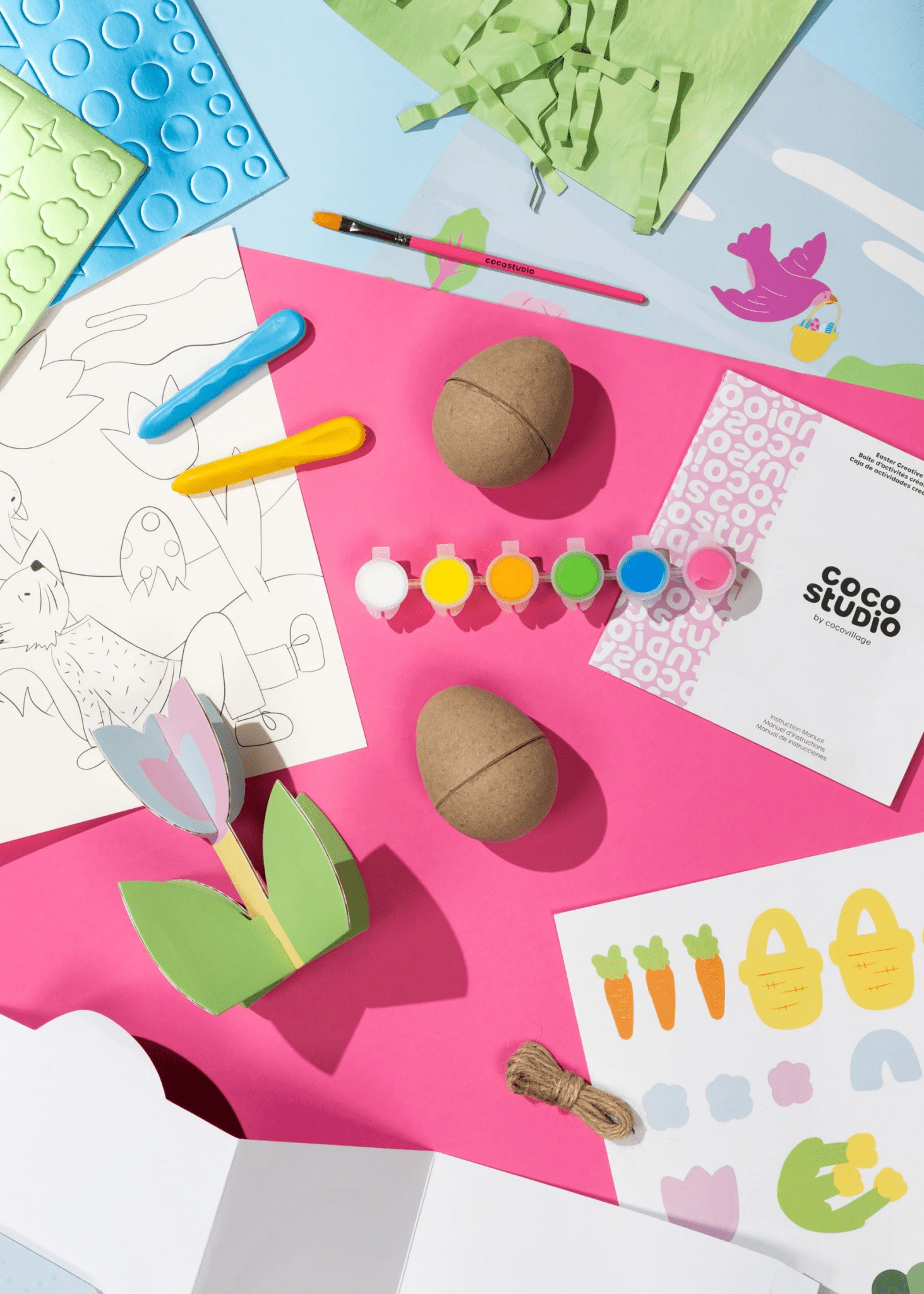 Coco Village Easter Creative Activities Box – 6 Activities - Image 2