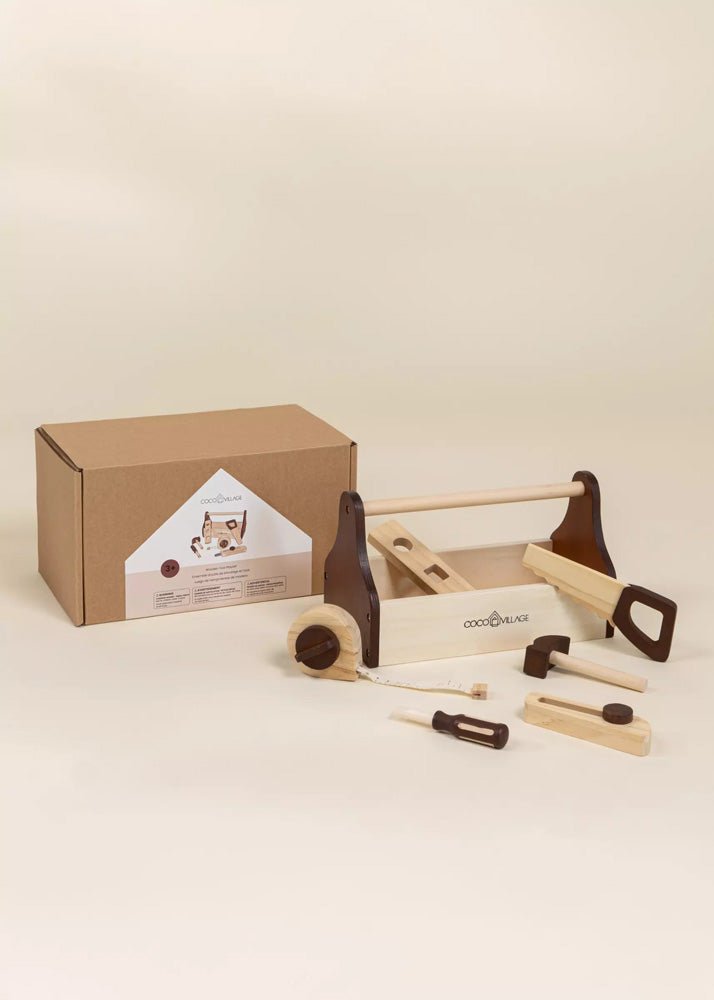 Coco Village Wooden Tool Playset - Image 11