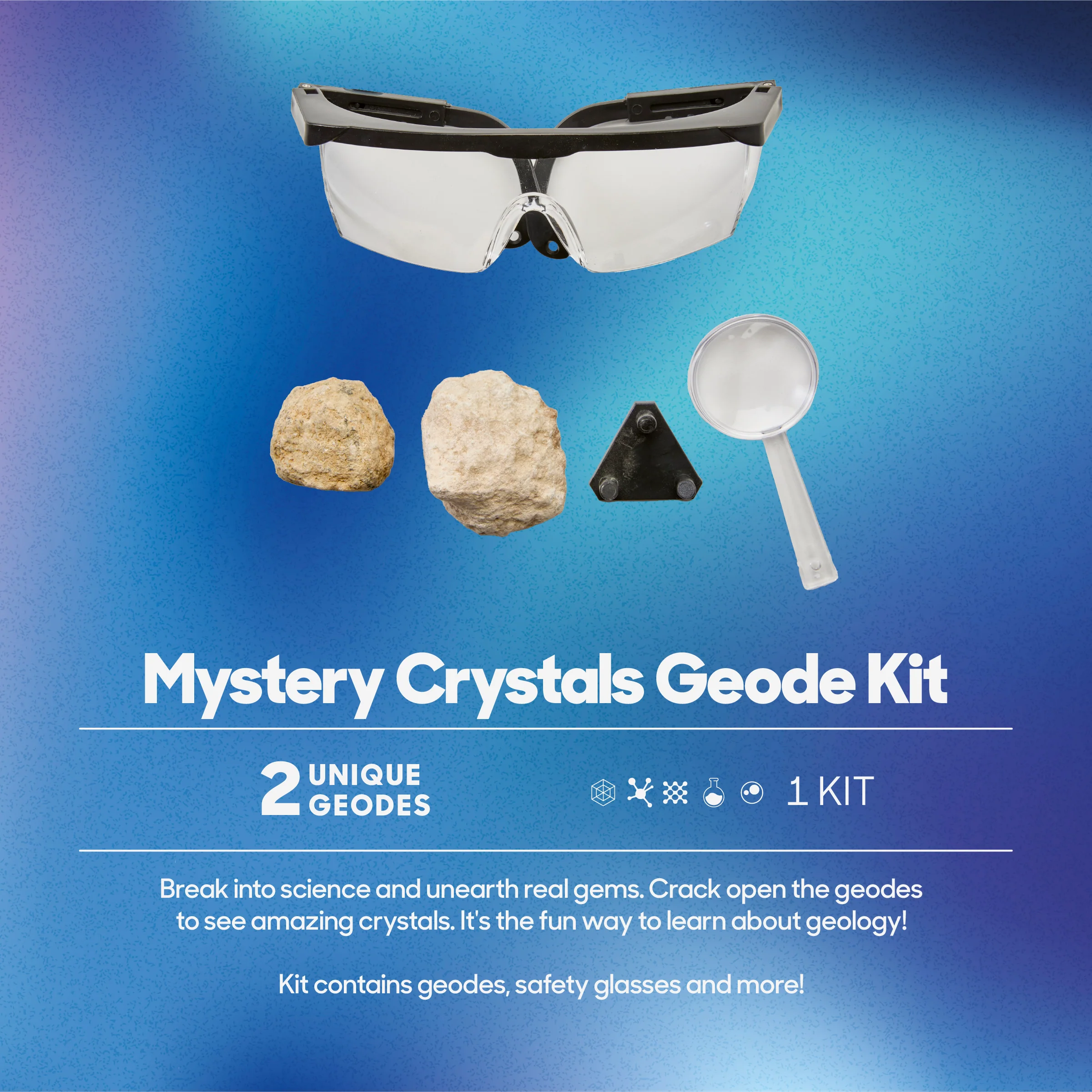 Discovery Toy Mystery Crystals Geode Excavation 2pc - Image 5