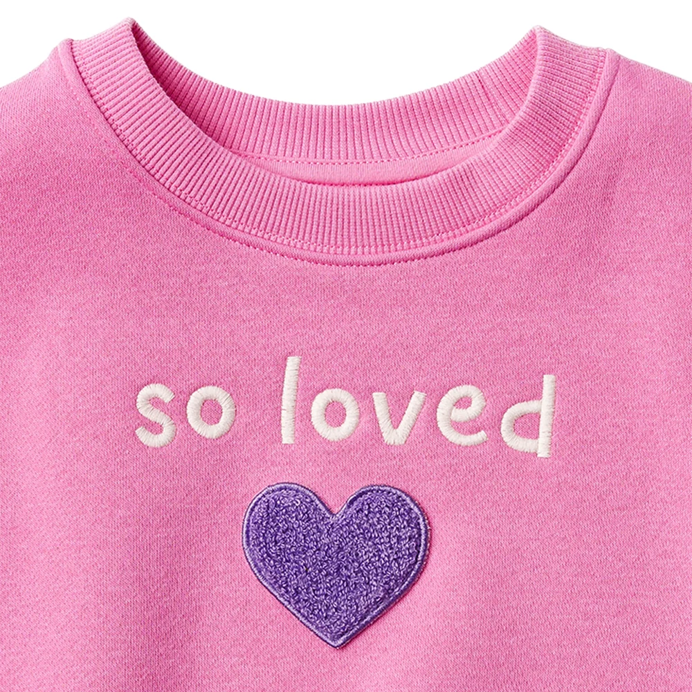 Ms.Rachel Sweatshirt - Blue Stripe / 12-18m - Image 3